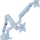 Pixio PS1D Wave Blue Dual Monitor Arm Stand Desk Mount - Fits up to 32 inches Monitors and up to 19.8lbs. VESA Compatibility and Integrated Cable Management