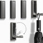 Folding Wall Hooks,4 Pack Rustproof Zinc Alloy Folding Coat Hooks,Heavy Duty Foldable Gold Wall Hooks for Hanging Clothes,Hat,Towel,Bathrobe,Key,Bag,Backpack (Gray)