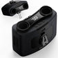 Socool 20000mAh Portable Waist Fan Clip on Wearable Belt Personal Fan Rechargeable, 40H Cooling Battery Operated with 10 Speeds & Dual Air Outlets, Neck Fans Hanging for Outdoor Jobsite Camping