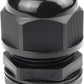 XHF 20 Pcs 3/4" IP68 Strain Relief Nylon Cord Grip Waterproof NPT Cable Glands Adjustable UL Listed and RoHS Compliant(Black)