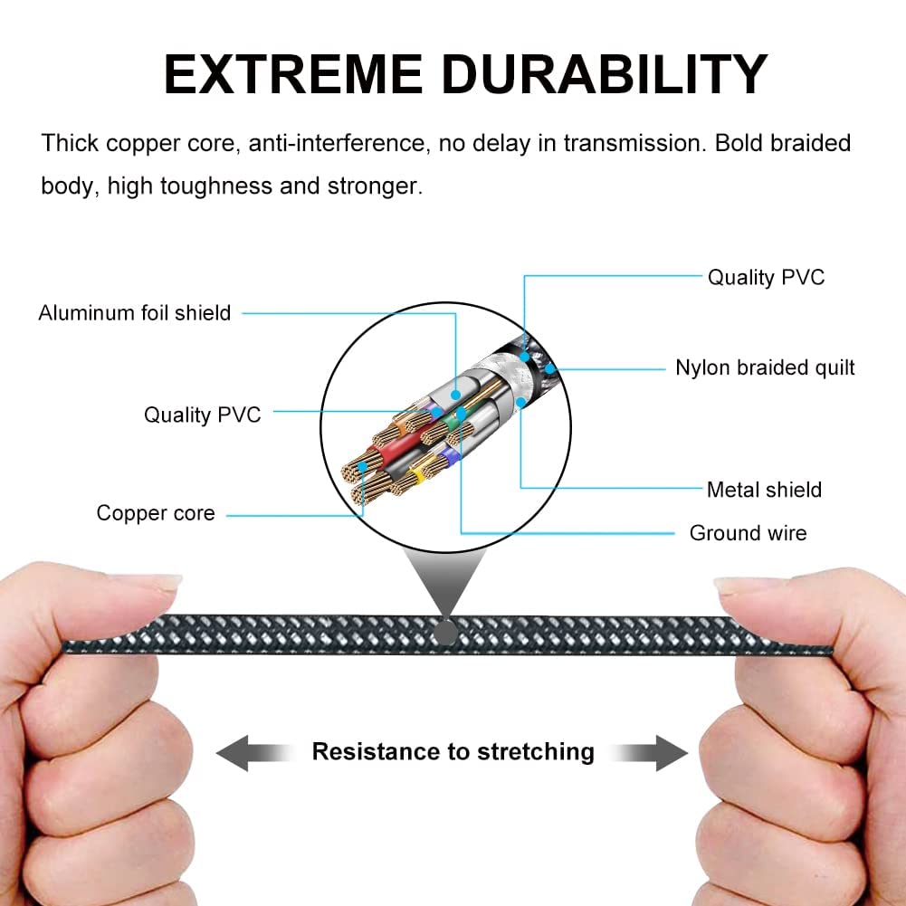 USB 3.0 A to A Male Cable 20 ft,Super Speed Type A Male to Male Cable USB 3.0 Double End USB Cord for Hard Disk, Cameras,Laptop Cooler, DVD Player and More (20FT/6M)