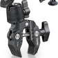 ULANZI R099 Super Clamp Camera Mount with 360° Ballhead for Bike/Bicycle/Motorcycle Handlebar Pole Tripod Tube Crossbar Gimbal Rods Mount for Insta360/GoPro/AKASO/DJI/Phone/DSLR/Light/Monitor