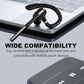 Bluetooth Headset V5.1, Wireless Headset with Battery Display Charging Case, Bluetooth Earpiece with Noise Canceling Mic for Driving, Office, Business, Compatible with Cell Phone and PC
