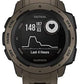 Garmin 010-02064-71 Instinct Tactical, Rugged GPS Watch, Tactical Specific Features, Constructed to U.S. Military Standard 810G for Thermal, Shock and Water Resistance, Tan