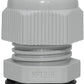 20 Pcs 3/8" NPT Nylon Cable Glands, IP68 Waterproof Adjustable Cord Grip Cable Connector Strain Relief Wire Protectors for 5-9mm Cable Diameter, Grey