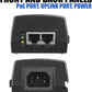 60W PoE++ Injector, BV-Tech Gigabit Power Over Ethernet Adapter | 802.3af/at/bt Compliant | Plug & Play, Up to 325ft | Ideal for IP Cameras, Access Points, VoIP Phones