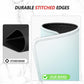 ITNRSIIET Mouse Pad Non-Slip Rubber Base Smooth Surface Stitched Edges Waterproof Durable Compatible with All Mice for Office & Gaming, Desk Accessory, 10.2x8.3x0.12 inch, Sky Gradient