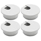 Desk Grommet 2" (50 mm), Desk Cord Hole Cover, Cable Grommet ABS Plastic, Desk Hole Grommet for Office and Home Table Cable, Detachable Cable Cord Organizer (Light Grey 4 Pcs)