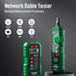 TESMEN TLP-900AR Network Cable Tester, RJ11 RJ45, for CAT5/6/POE/STP, Multi-function Cable Tracer with Pairing, Continuity, QC&NCV, Suitable for Ethernet, Telephone, Wire maintenance and sorting-Green