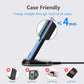 Yootech Wireless Charger,10W Max Wireless Charging Stand, Compatible with iPhone 17/17 Pro/17 Pro Max/Air/16e/16/16 Plus/16 Pro Max/15/14/13/SE 2022/12/11/X/8, Galaxy S25/S24/S23/S22(No AC Adapter)