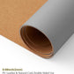 Cork Desk Mat - Small Dual-Sided Desk Pad for Office and Home - Desk Organization and Accessories - Ideal for Large Mouse Pad and Small Desk Mats on Top of Desks(Gray,23.6"x 13.8")
