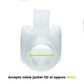 trueCABLE RJ45 Strain Relief Boots, 8.0mm Slip-On PVC Plug Cover, Transparent, 100 Pieces