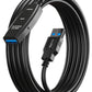 24 Feet Active USB Extension Cable 3.0 Male to Female with A Extension chipset Signal Booster - Active Extension/Repeater Cord 7.5 Meters / 24 Feet