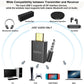 eppfun LE Audio USB C Bluetooth 5.4 Transmitter Adapter for PS5/PC/Xbox/Switch/Android with APTX Adaptive, Low Latency LC3 for Game/Chat (Black)