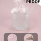 Leather Desk Pad Protector - 48" x 17" Office and Home Desk Cover Mat, Non-Slip PU Leather, Waterproof (Light Pink)