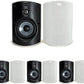 Polk Audio Atrium 6 Outdoor All-Weather Speakers with Bass Reflex Enclosure (Pair, White), Broad Sound Coverage, Speed-Lock Mounting System (Pack of 4)