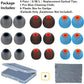 Earbuds Replacement Tips Silicone Earbud Tips Ear Bud Replacement Pieces Ear Gels Fit for Inner Hole from 3.8mm - 5.1mm Earphones 9 Pairs S/M/L