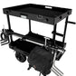 PROAIM Multi-Stand Holder Clamp Set for Camera Production Cart – Holds Lights & C-Stands, Compatible with Victor/Atlas Cart, Payload up to 68 kg /150 lb (VCTR-LC)