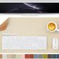 Cork Desk Mat - Dual-Sided Desk Pad for Office and Home - Desk Organization and Accessories - Ideal for Large Mouse Pad and Desk Mats on Top of Desks(Beige,27.6"x 13.8")