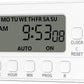 BN-LINK 7-Day Heavy Duty Digital Timer with Dual Outlet, LCD Display, 3-Prong Programmable Design, for Lights, Fans, Coffee Machine, Home, Kitchen, Office, Indoor Use, 125V 15A 1875W, 1 Pack