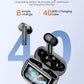 ZIUTY Wireless Earbuds Bluetooth Headphones, ANC/ENC Noise Cancelling, Ear Buds with Multifuntional Touch Screen, 40H Stereo Sound for Sports, IPX7 Clear Calls, 5 EQ for iOS Android(Black)