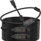 LDKCOK 100FT Active USB Extension Cable 2.0 Male to Female with A Extension chipset Signal Booster - Active Extension/Repeate