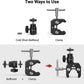 SmallRig Super Clamp Mount with Mini Ball Head Mount, Hot Shoe Adapter with 1/4 Screw for LCD Field Monitor, LED Lights, Flash, Microphone, for Gopro, for DJI Action 2, for Insta360
