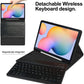 Keyboard Case for iPad Air 11-inch M3/M2 (2025/2024)/ Air 5th 4th Generation 10.9" with Mouse and Rainbow Backlit Magnetic Detachable Bluetooth Keyboard Cover,Dark Green+White