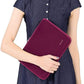MOSISO Laptop Case 15 inch, 15 inch Laptop Sleeve Bag Compatible with MacBook Air 15 M4 A3241 M3 A3114 M2 A2941 2025 2024 2023, Dell XPS 15, Neoprene Computer Sleeve Bag with Small Case, Wine Red