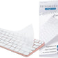Keyboard Cover for New M4 iMac Magic Keyboard (Model A3203/A2450, w/o Touch ID, w/o Numeric Key) - Ultra Thin, Protective and Clear Keyboard Cover Protector Skin