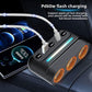 3 - in - 1 Cigarette Lighter Adapter with PD/QC Fast Charging, Independent Switches Car Charger, RGB LED Indicator Lights - Universal Cigarette Lighter USB Charger for Cars, SUVs