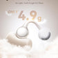JOYROOM OE3 Open Ear Earbuds, Wireless Clip On Earbuds Headphones, Auto L-R Recognition, Omni Tap Control, Immersive Sound, Ultra-Light 4.9g Fit, Comfortable for Workouts and Daily Use, (Silver White)
