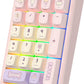 NumberPad,21Keys HotSwappable Numpad,Bluetooth5.0/2.4G/Type-C Wireless Numeric Keypad,Rechargeable Number keypad,RGB Gasket Structure Mechanical Keyboard with PBT Keycap for PC Laptop Notebook