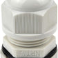 XHF 10 Pcs 1/2" IP68 Strain Relief Nylon Cord Grip NPT Cable Glands Adjustable UL Listed and RoHS Compliant (Grey)