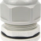 XHF 20 Pcs 1" IP68 Strain Relief Nylon Cord Grip Waterproof NPT Cable Glands Adjustable UL Listed and RoHS Compliant (Grey)