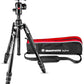 Manfrotto Befree Advanced Camera Tripod Kit with Twist Closure, Travel Tripod Kit with Ball Head, Portable and Compact, Camera Tripod in Aluminum for DSLR, Reflex, Mirrorless, Camera Accessories