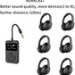 eppfun Bluetooth Auracast Transmitter, LC3, AptX Lossless, AptX HD, USBC/3.5mm Aux Inputs, Bluetooth 5.4, Qualcomm Chip, for TV, PC,Airplane,Phones