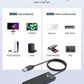 ORICO USB 3.0 Hub, 4-Port USB Hub with Long Cable, Ultra Slim USB Splitter for Laptop MacBook Pro, iMac, Surface Pro, XPS, PS5，PC, Flash Drive, Mobile HDD (Black/6ft)