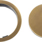 Desk Grommet for Wire Organizer,PC Computer Desk Plastic Grommet Cord, Tidy Cable Hole Cover Organizers,2 Pack (53mm, Gold)