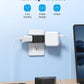 TROND 2 Pack Multi Plug Wall Outlet, 3 Way Angled Wall Outlet Extender, 3 Prong Plug Splitter, Cruise Essentials, Multiple Expander for Travel Home Hotel Dorm Room, Black