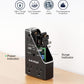 Black Wall Power Strip, 8 Way Outlets with 1680J Surge Protected, Multi Plug Wall Outlet with USB Ports, LED Indicator, 1875W Wall Mounted Surge Protectors for Dorm Room Office Kitchen