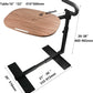 (Black 360° Sofa Rotating Table) Auxiliary Standing Tray 360 Degree and Height Adjustable Rotating TV and Laptop Table, Ergonomic Auxiliary Safety Standing Handle