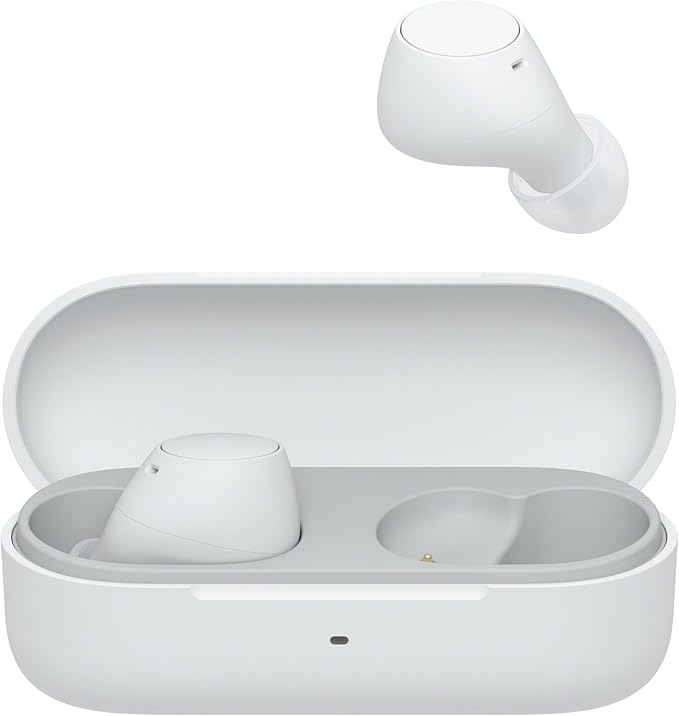 Sony WF-C510 Truly Wireless in-Ear Bluetooth Earbud Headphones with up to 22-Hour Battery, Multipoint-Connection, Mic and IPX4 Water Resistance, White- New