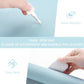 YSAGi Non-Slip Leather Desk Pad, Waterproof Laptop Computer Desk Keyboard Mat, Table Protector Blotter Mat, Large Mouse Pad for Office/Work/Home/Decor(Sky Blue, 23.6" x 13.7")