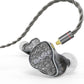 BASN Bmaster5 in Ear Monitors, 5 Drivers Drummer Headphones with Powerful Bass, Noise Isolation IEM Earbuds with Detachable MMCX Sliver-Plated OFC Cable for Musicians (Midnight Black, MMCX)
