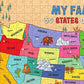 My 50 States Personalized Puzzle – 500 Pieces - I See Me!