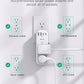 Surge Protector Outlet Extender with Rotating Plug, 6 AC Multi Plug Wall Outlets and 4 USB Ports, 1800 Joules, Swivel Power Strip Electrical Splitter for Home Decor Apartment Dorm Room Essentials