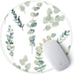 ITNRSIIET Round Mouse Pad with Stitched Edge Premium-Textured Waterproof Non-Slip Rubber Base Desktop Protection Mat Diameter 8.7 inches, Eucalyptus Branches
