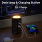 Power Strip Tower with Night Light, Power Strip Surge Protector with USB Ports, Extension Cord 10 FT with Multiple Outlets (12AC+3A+2C) for Home Office Desk DormRoom (Black)