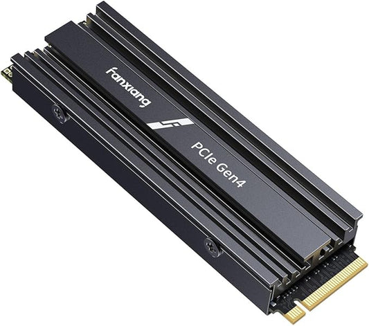 fanxiang 2TB NVMe Internal Gaming SSD for PS5 with Heatsink, Up to 7100MB/s M.2 SSD PCIe Gen 4 SSD Storage Expansion Compatible with PS5, Internal Solid State Drive for Gamers, Professionals, Creators